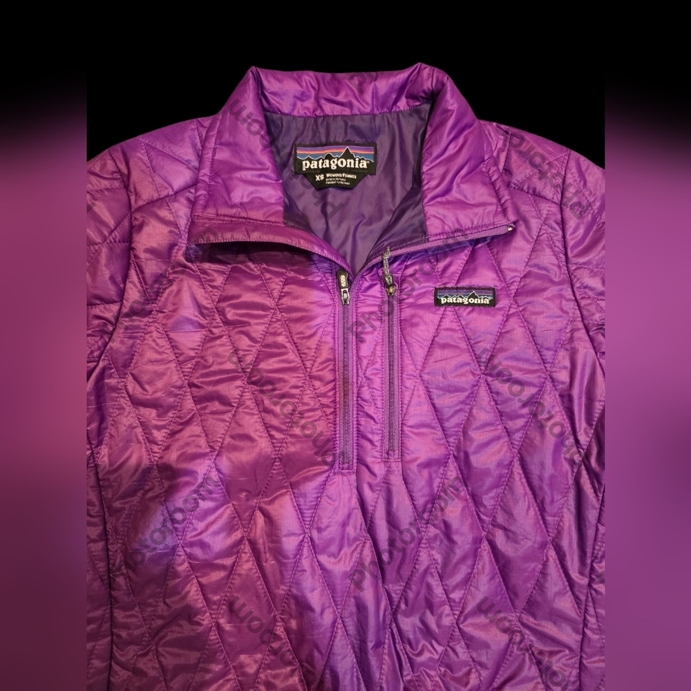 Patagonia Purple Quilted Jacket - Picture 3 of 3